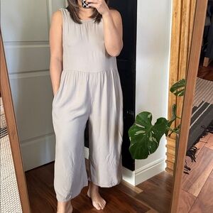 Bobi‎ Los Angeles Slouchy draped Overall Slip on jumpsuit. Size S